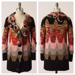 Anthro Sleeping On Snow Loops & Angles Sweater